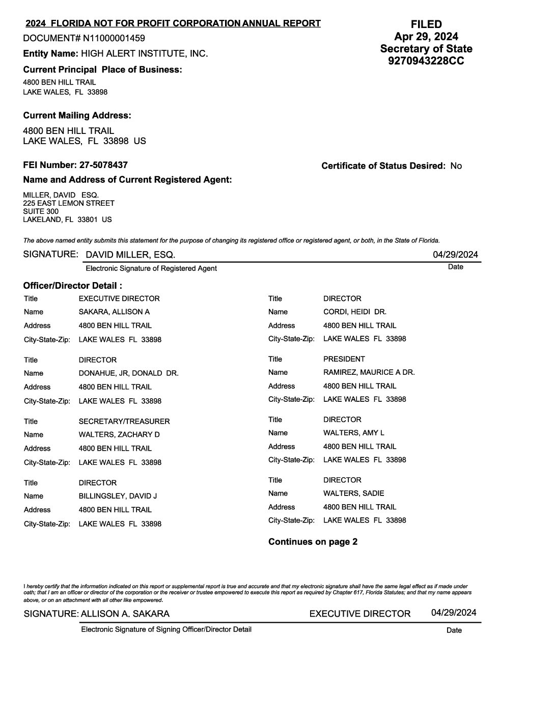 Filed_SunBiz_Institute_29April2024